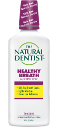 Image of The Natural Denitst Healthy Breath Antiseptic Rinse for fresh breath.