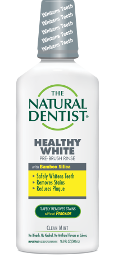 Image of The Natural Dentist Healthy White Pre-Brush Rinse with bamboo silica.